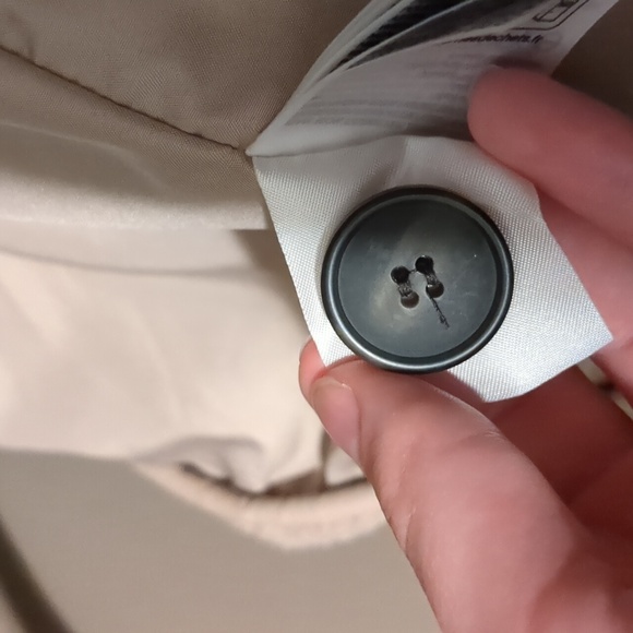 H&M Women's Cream Sherpa Jacket NWOT - Picture 7 of 7